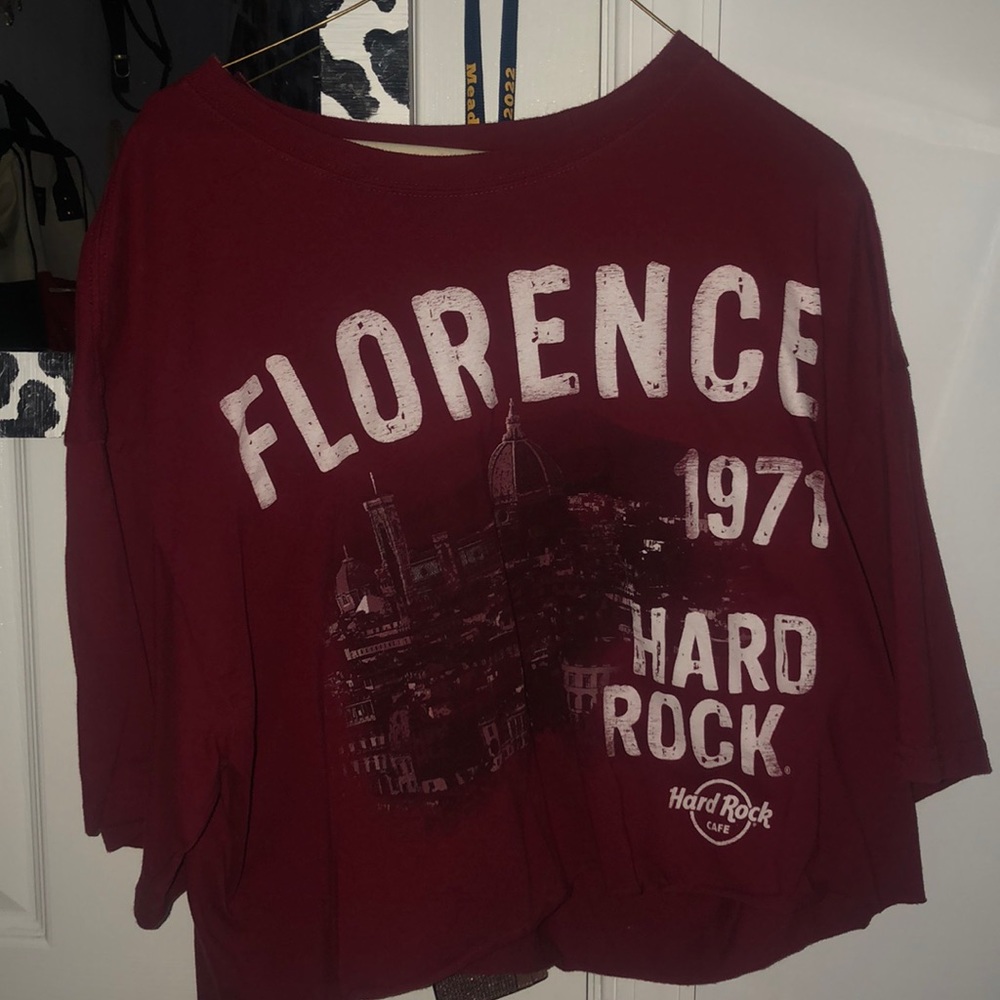 Oversized Florence Hard Rock Cafe Tee